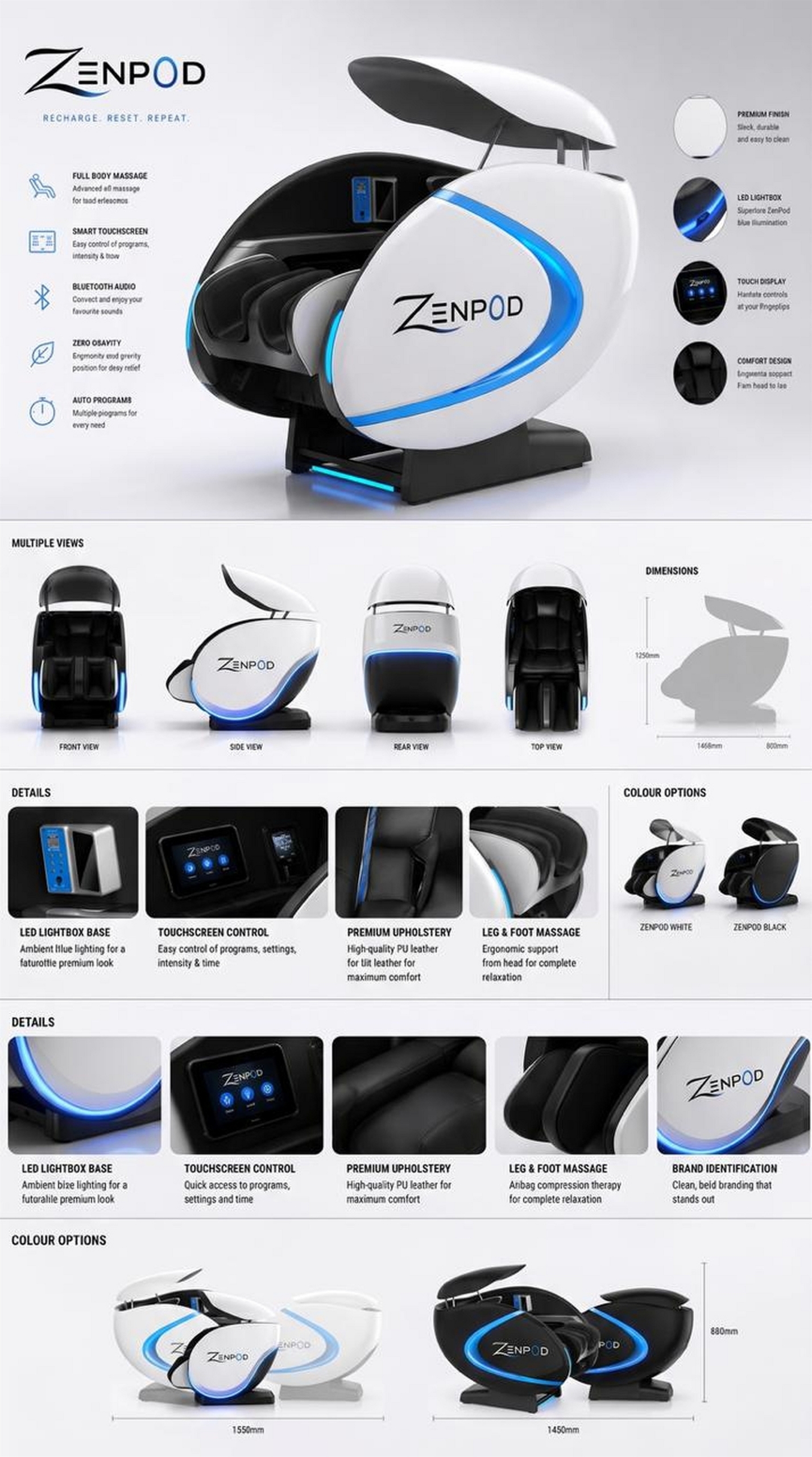 ZenPod product features and views